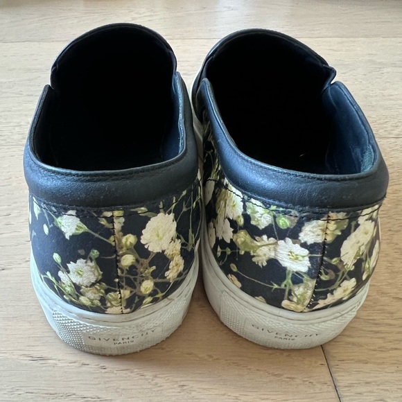 GIVENCHY leather floral print sneakers Size 11